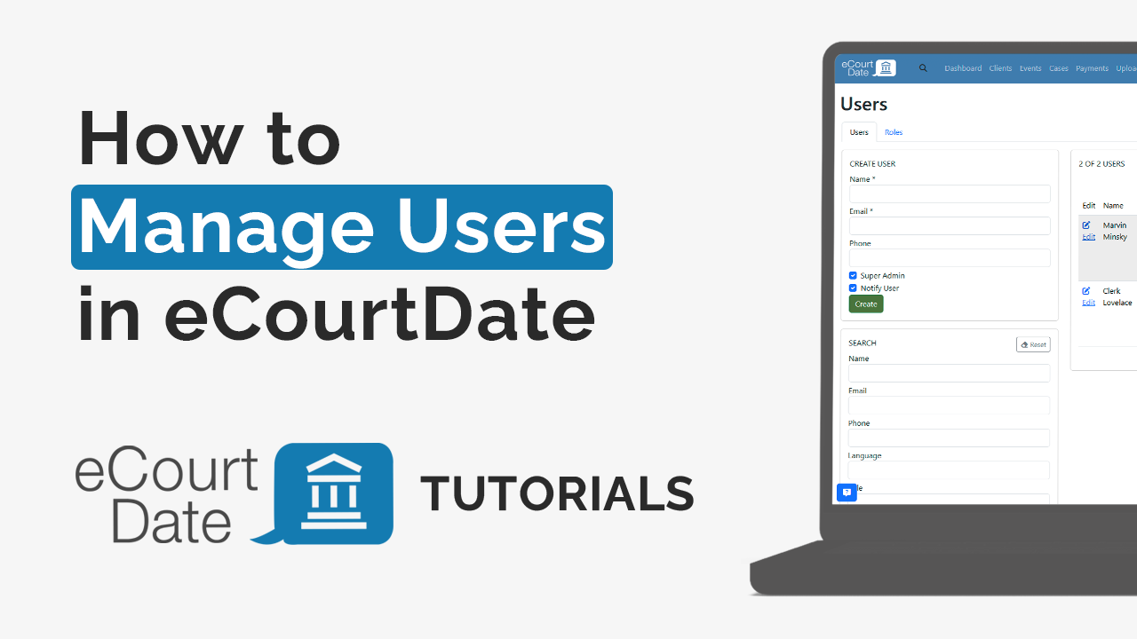 How to Manage Users