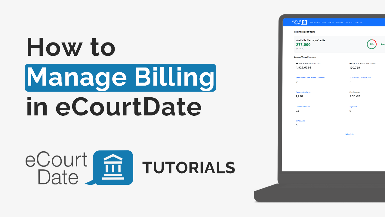 How to Manage Billing