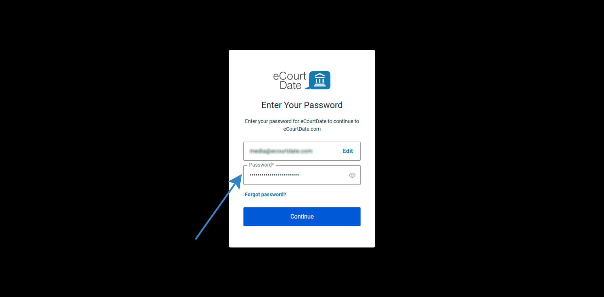 Enter your password
