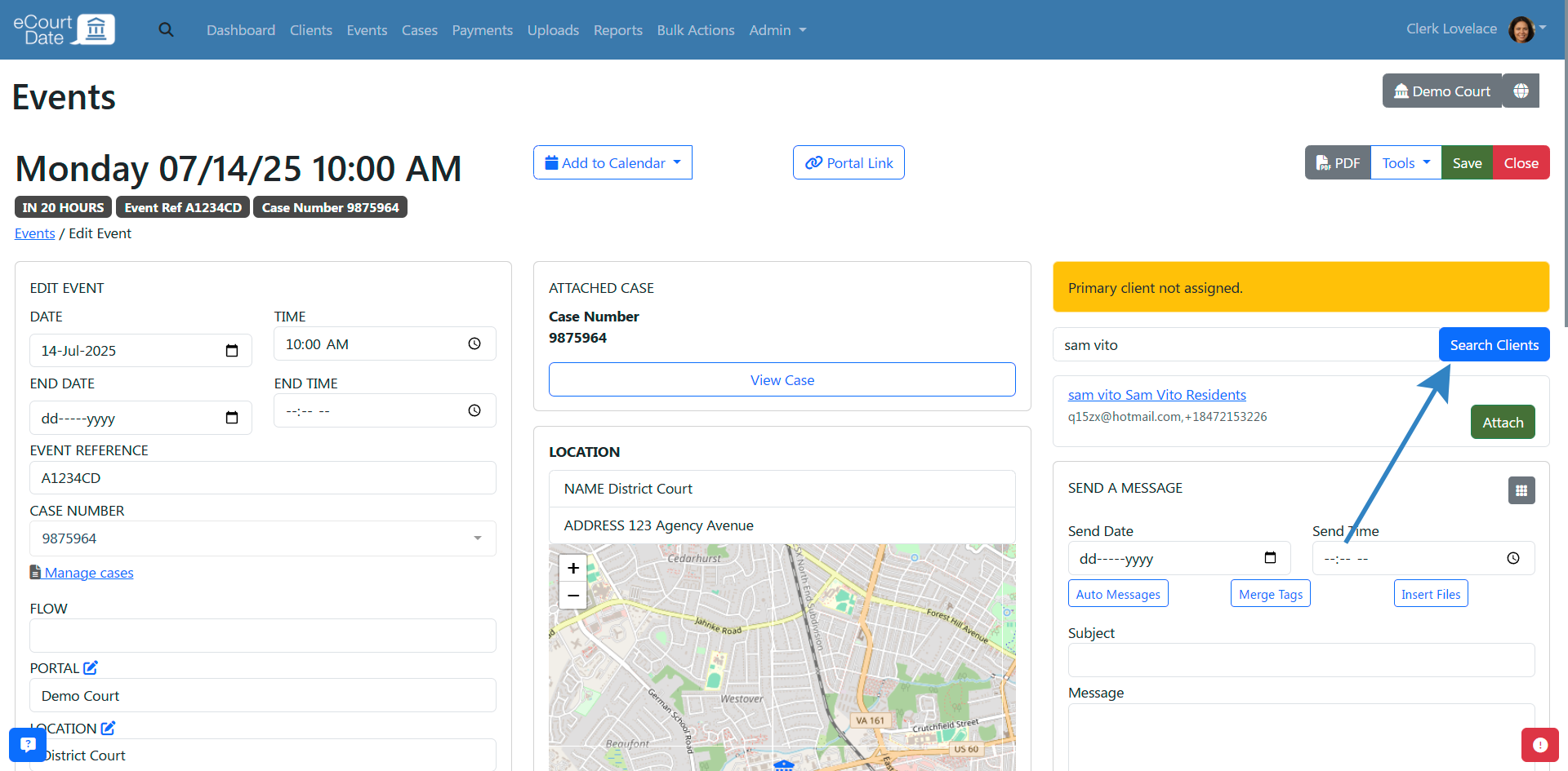 Assign Client