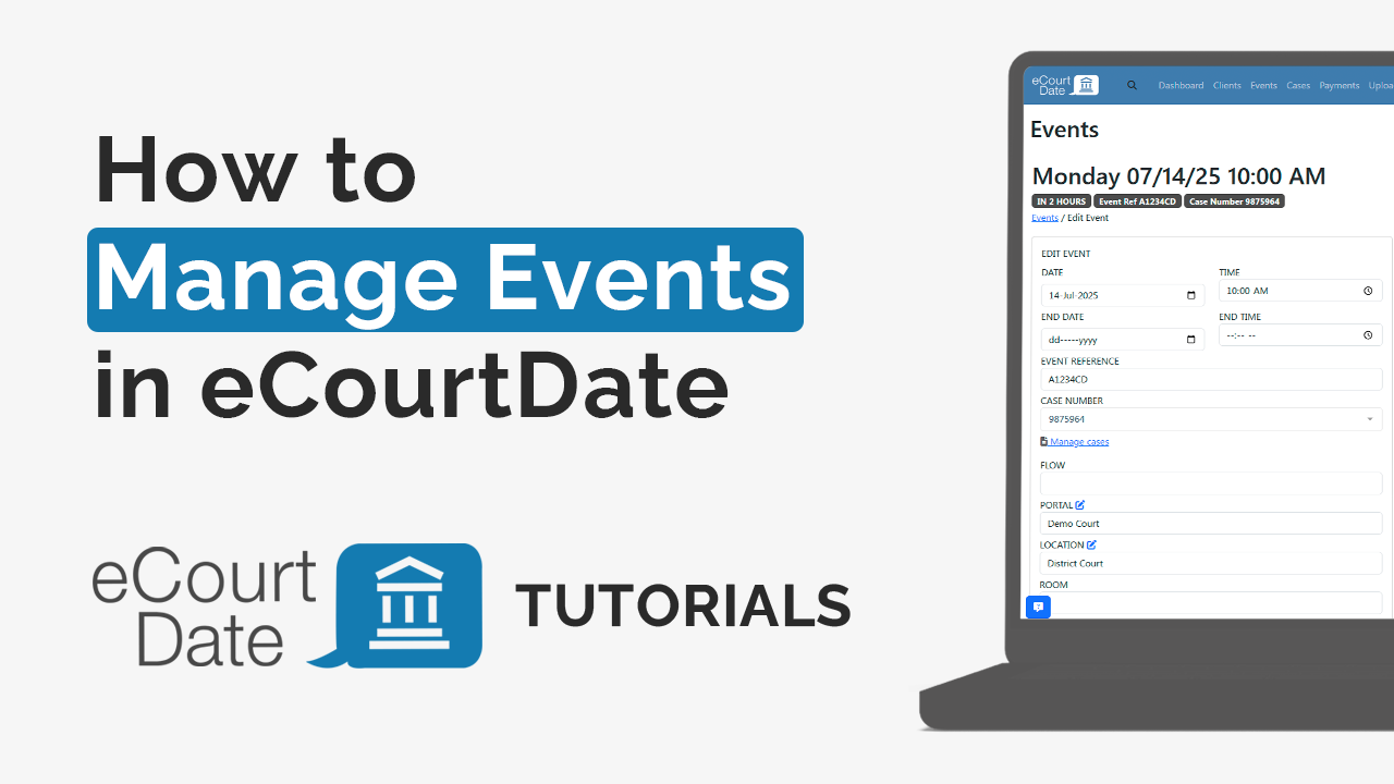 How to Manage Events