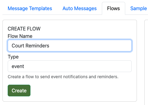 Create Flow from Scratch