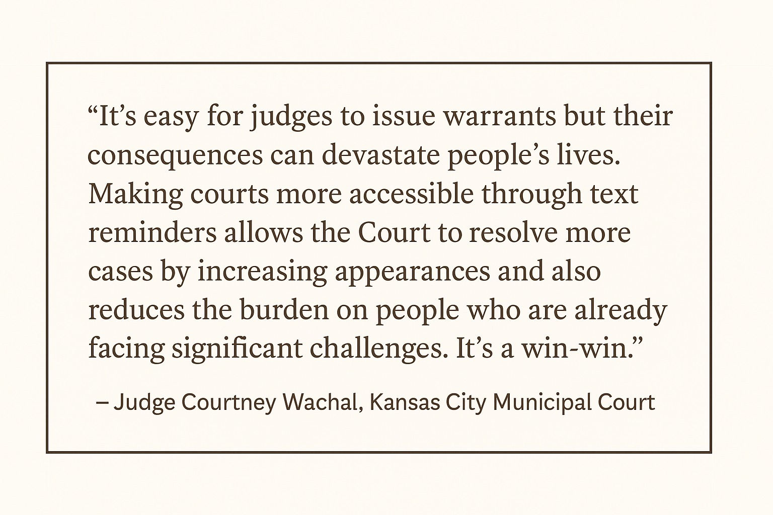 It's easy for judges to issue warrants quote