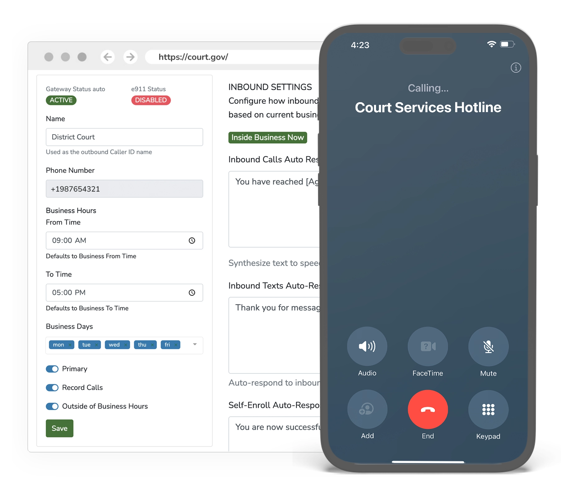 Call Center Example