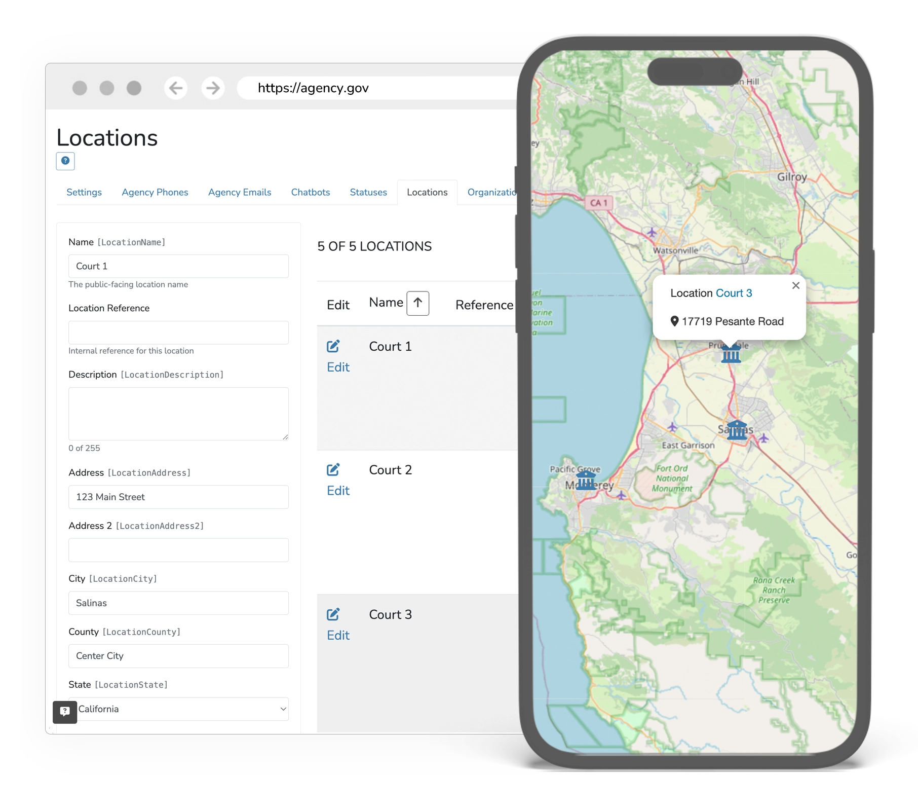 Location Maps Portal