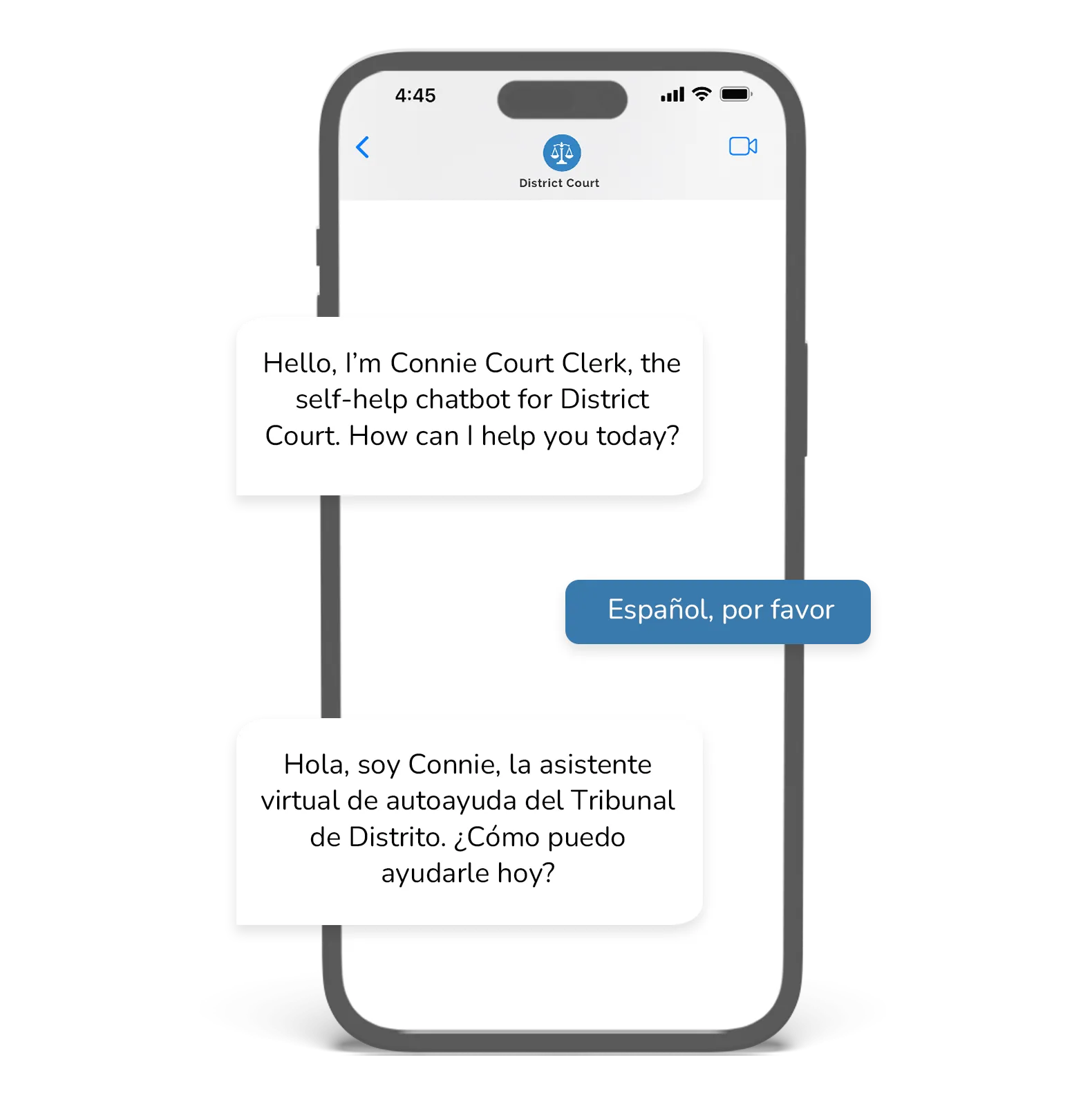 Multilingual Chatbot Communication