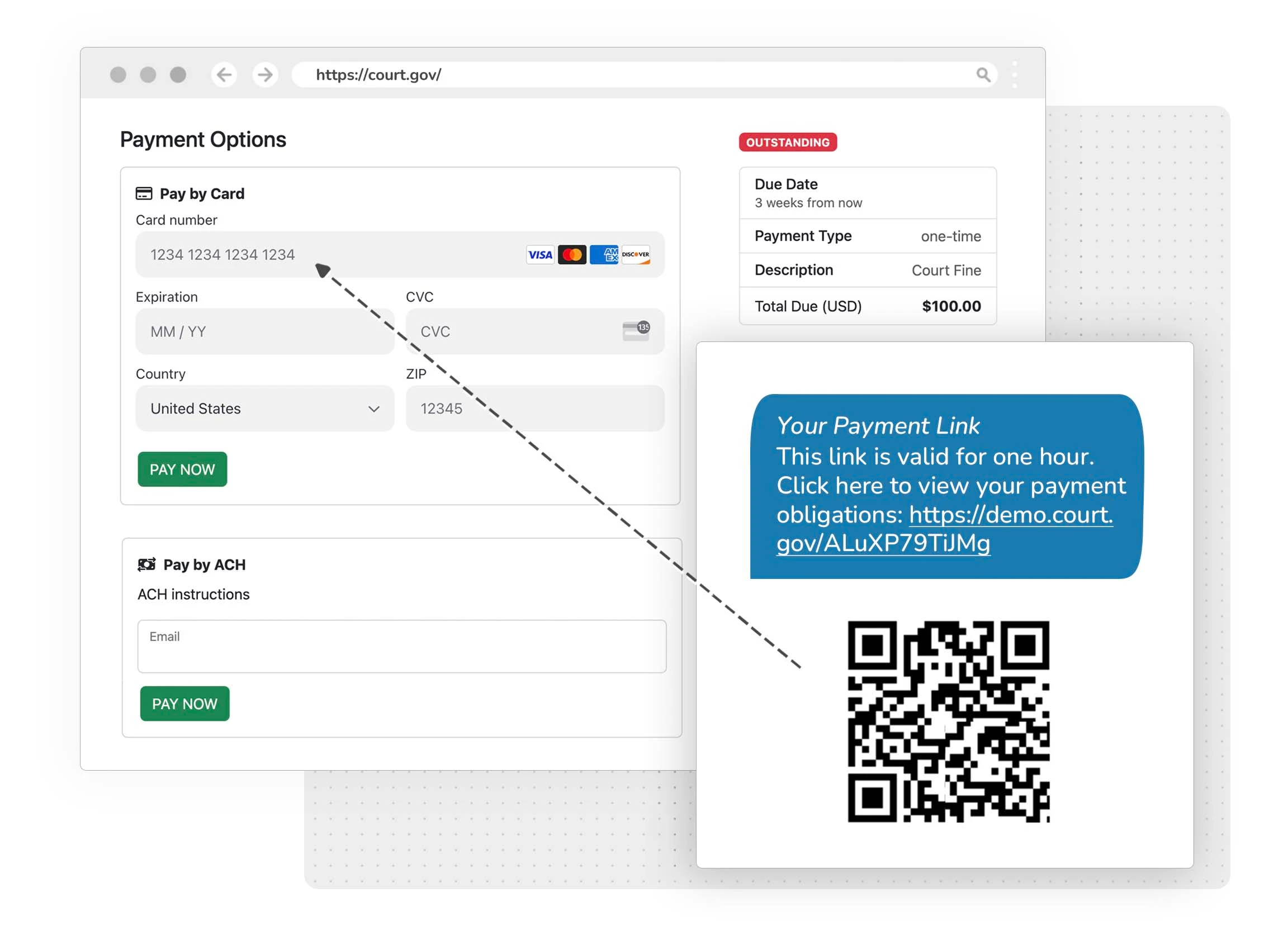 Payment Reminders Link Use Case