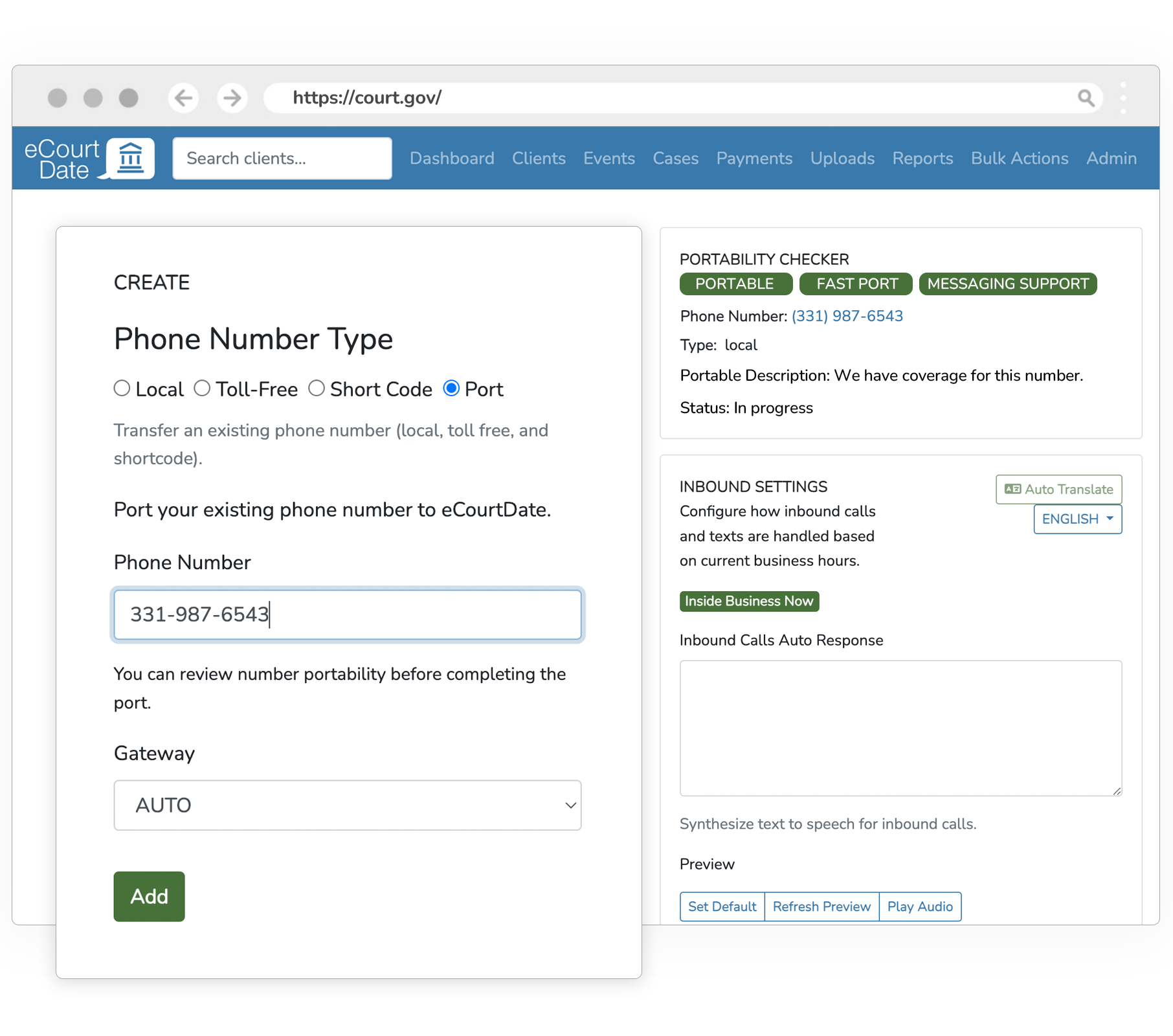 Spam Rate Example
