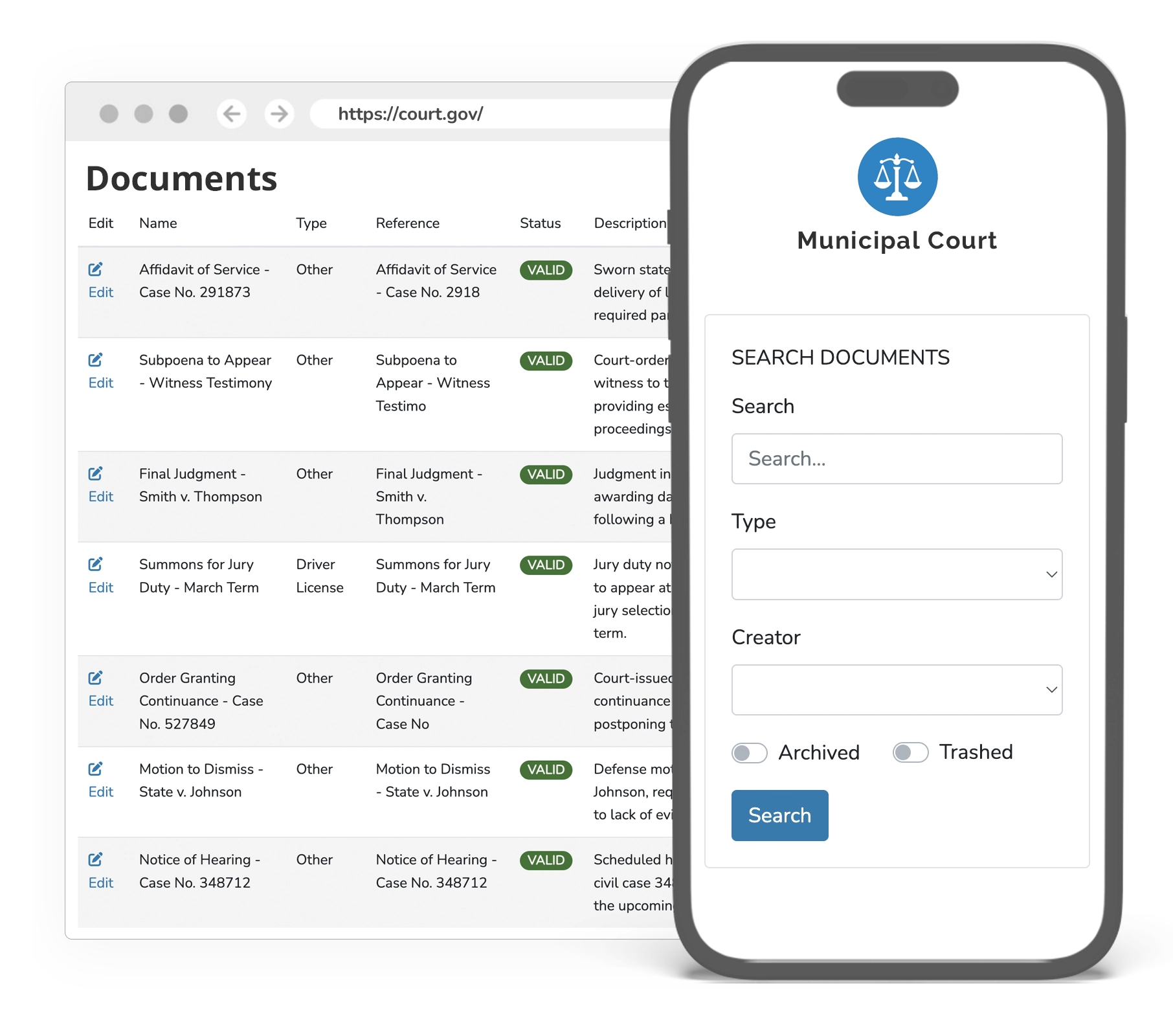 Searchable Documents with OCR