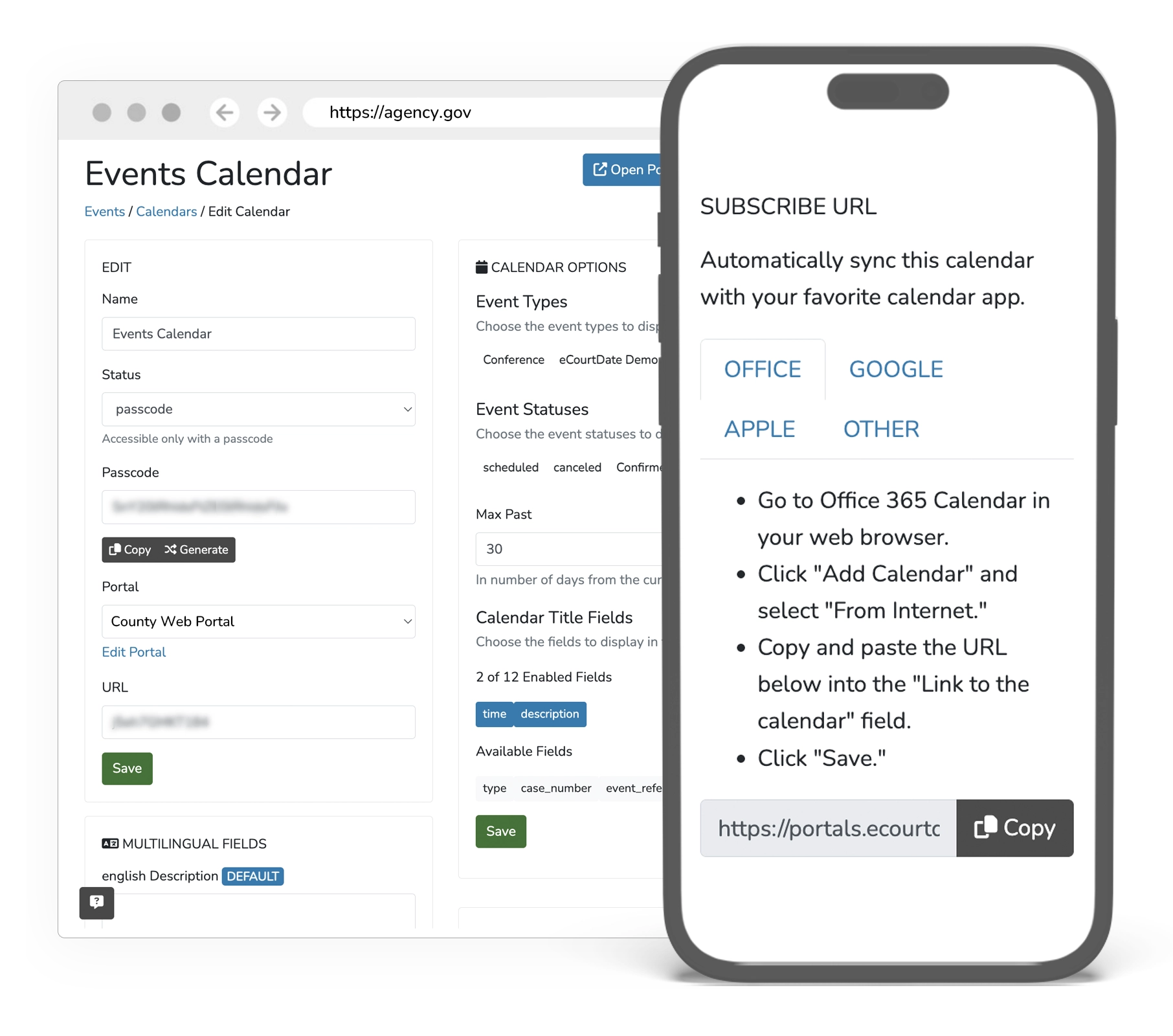 Share Calendars Availability