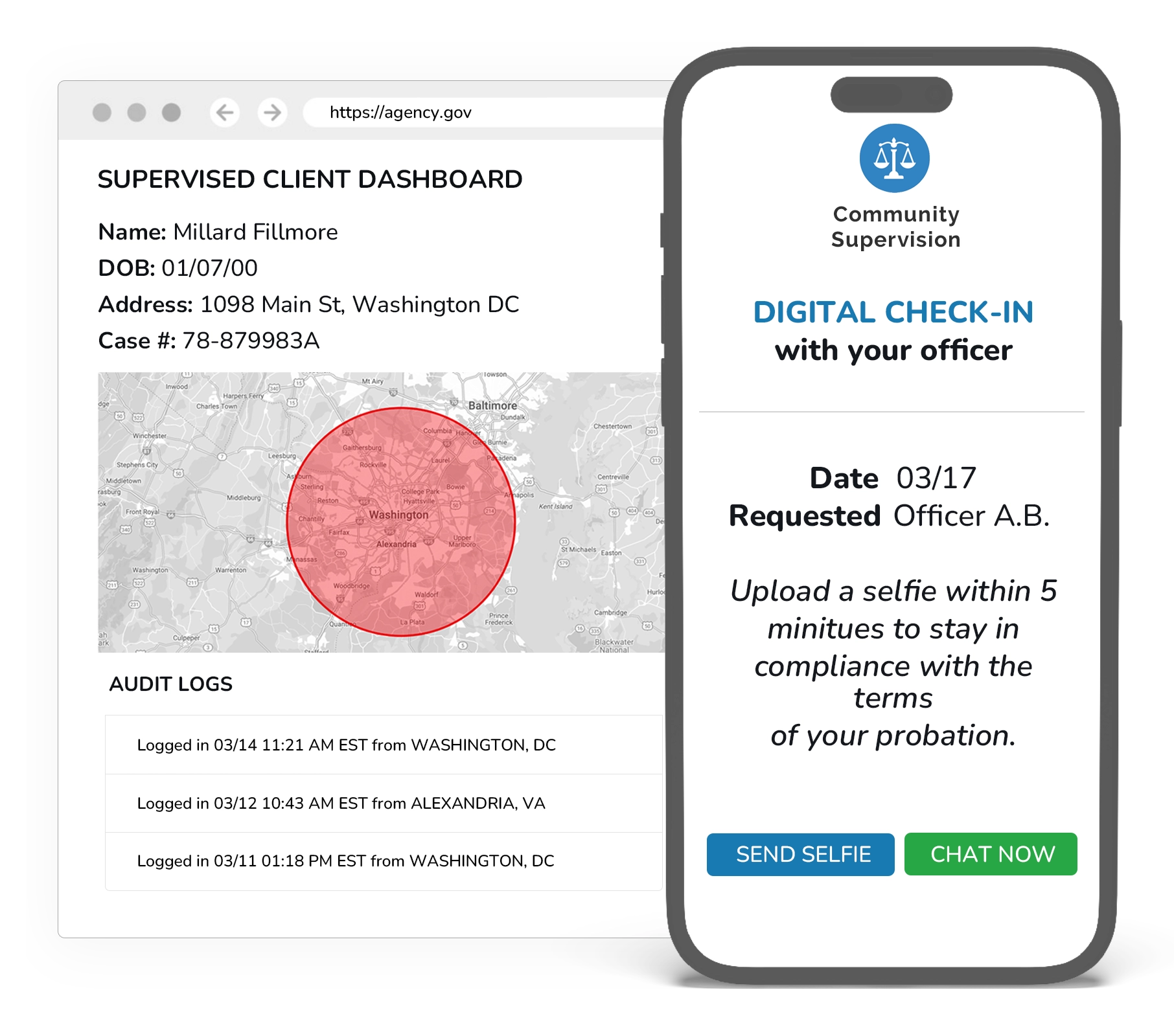 Track Client Geolocation