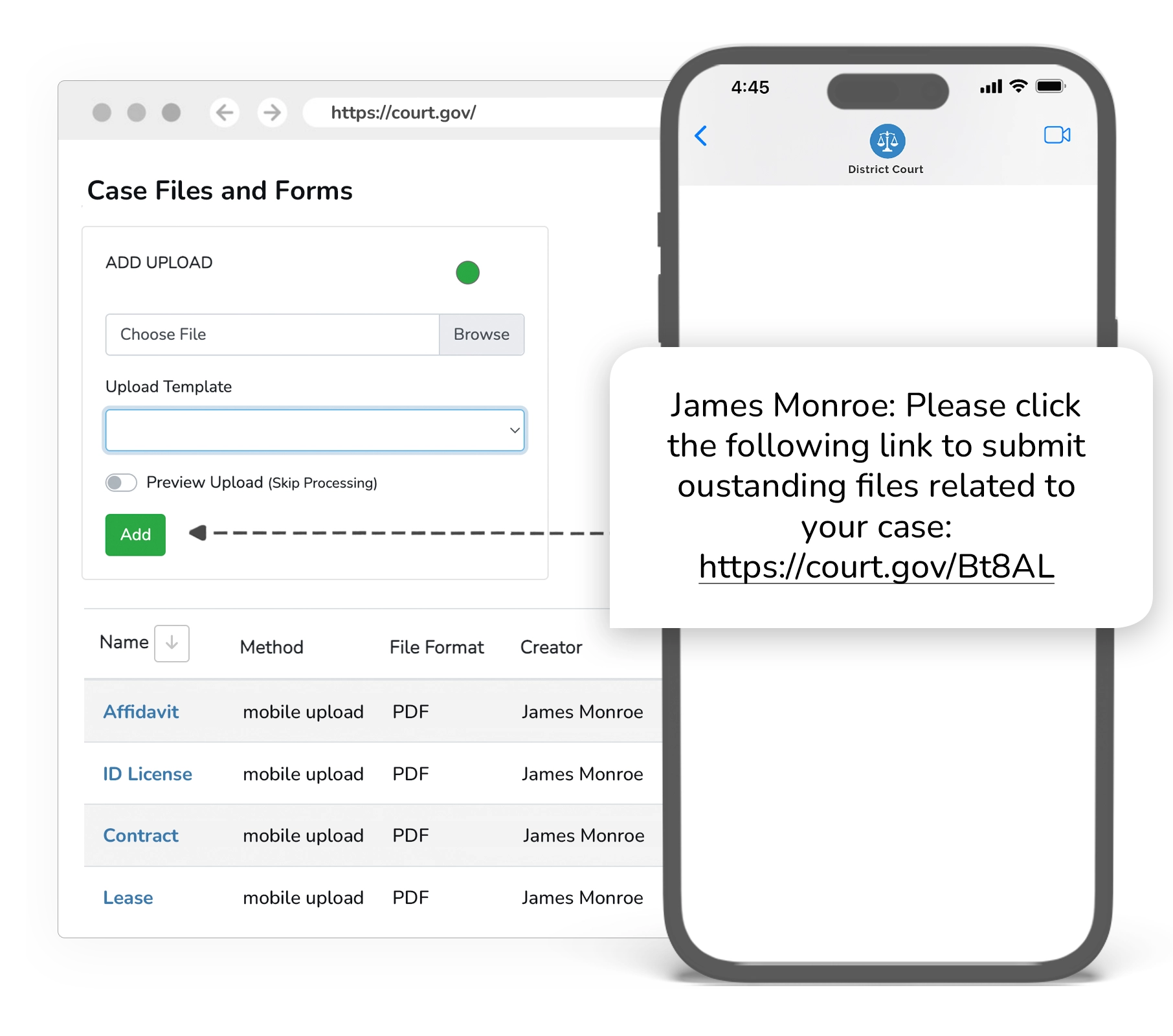 Document Checklist and Upload