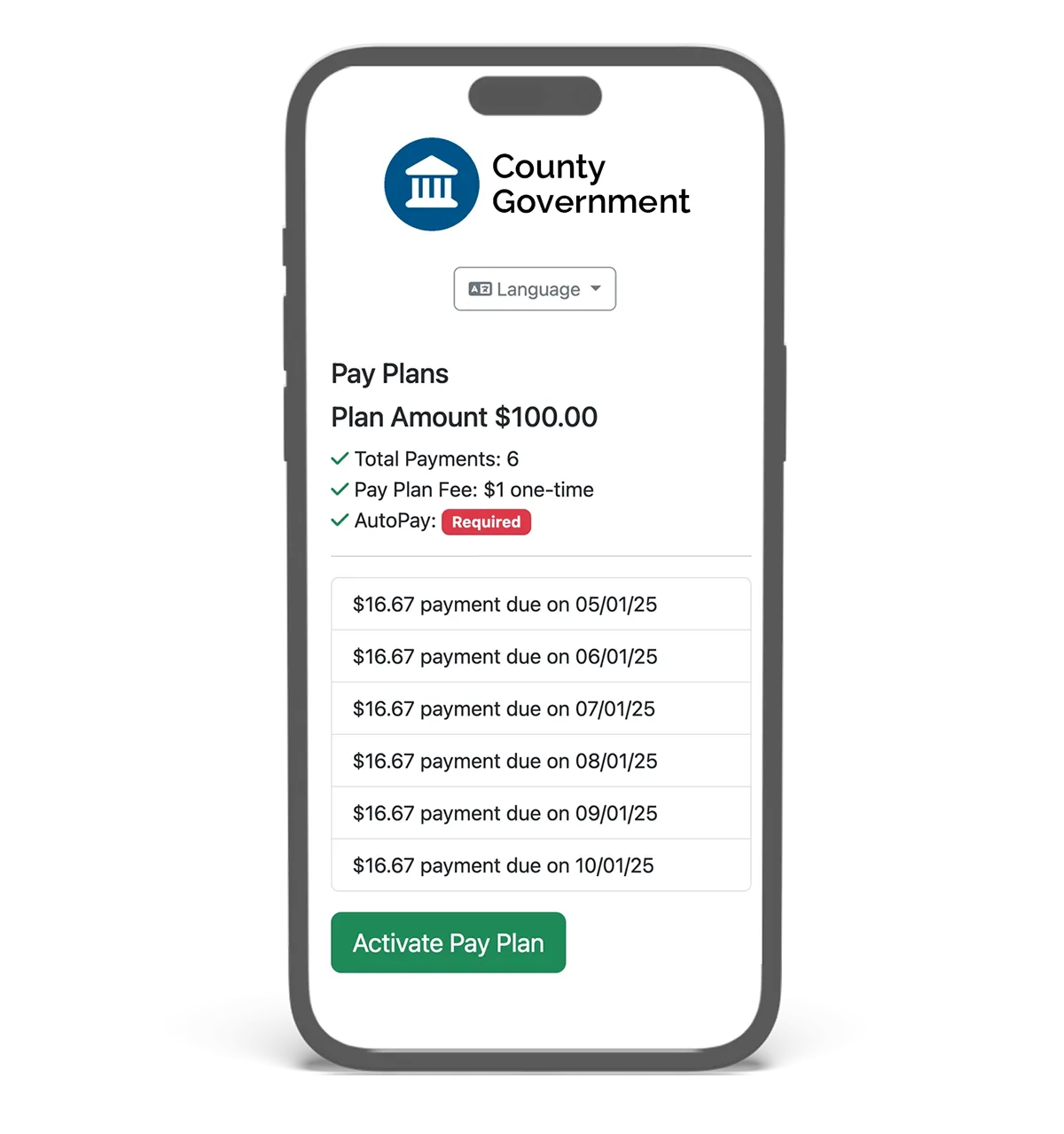 Interest-free Pay Plans