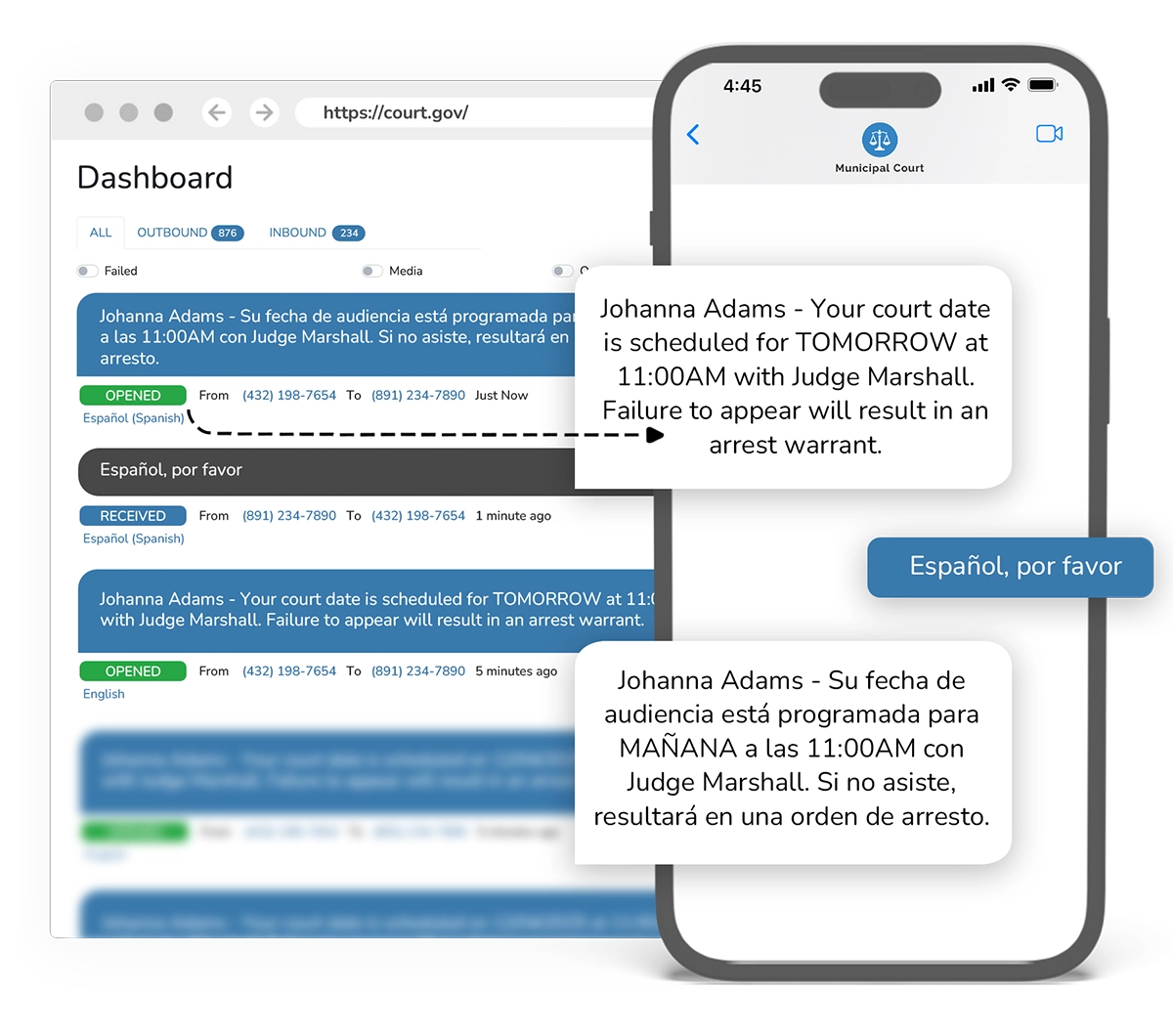 Communications and Data Platform for Courts and Law Enforcement Communications and Data Platform for Courts and Law Enforcement